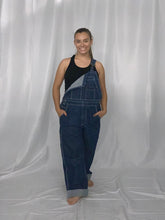 Load image into Gallery viewer, 21 blue denim overalls Wolverine
