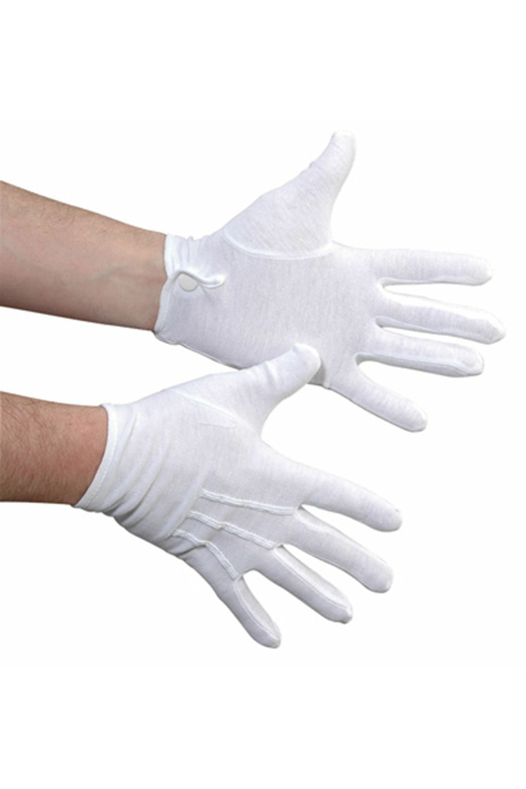 Cotton Military Glove with Snap Closure Styleplusband