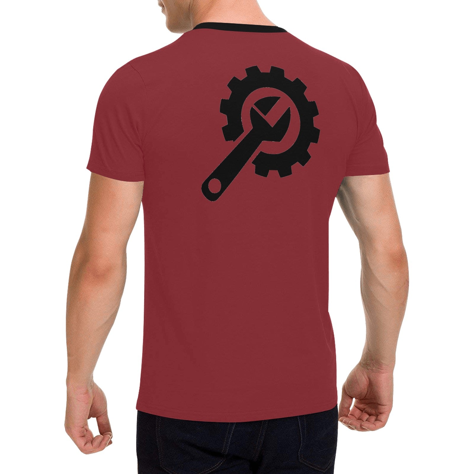 Men's All Over Print Patch Pocket T-Shirt (Model T56) Inkedjoy