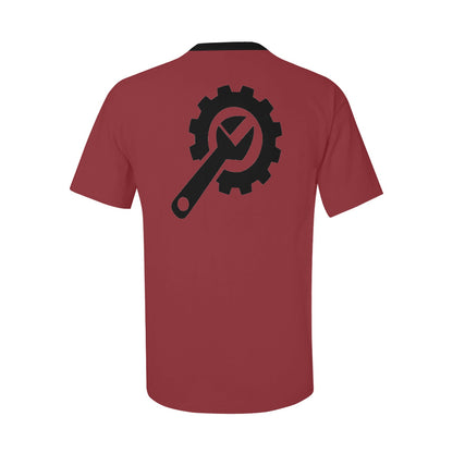 Men's All Over Print Patch Pocket T-Shirt (Model T56) Inkedjoy